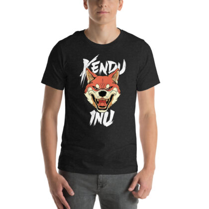 Kendu Inu Face - Tearing Through the Bull Run on a Graphic Tee!