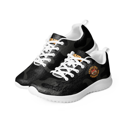 Women's Black Camo Athletic Shoes