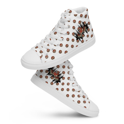 Men's - Kendu Inu Logo Pattern - High Tops