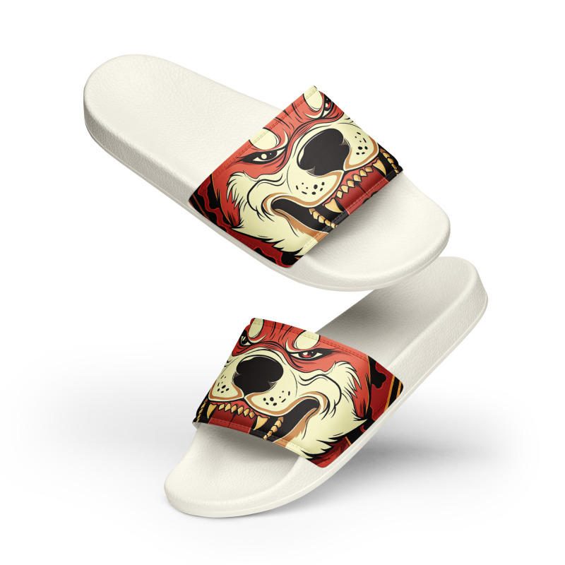 Men's - All Over Print Logo - Slides