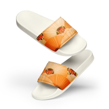 Women's - Japanese Fan Pattern - Slides